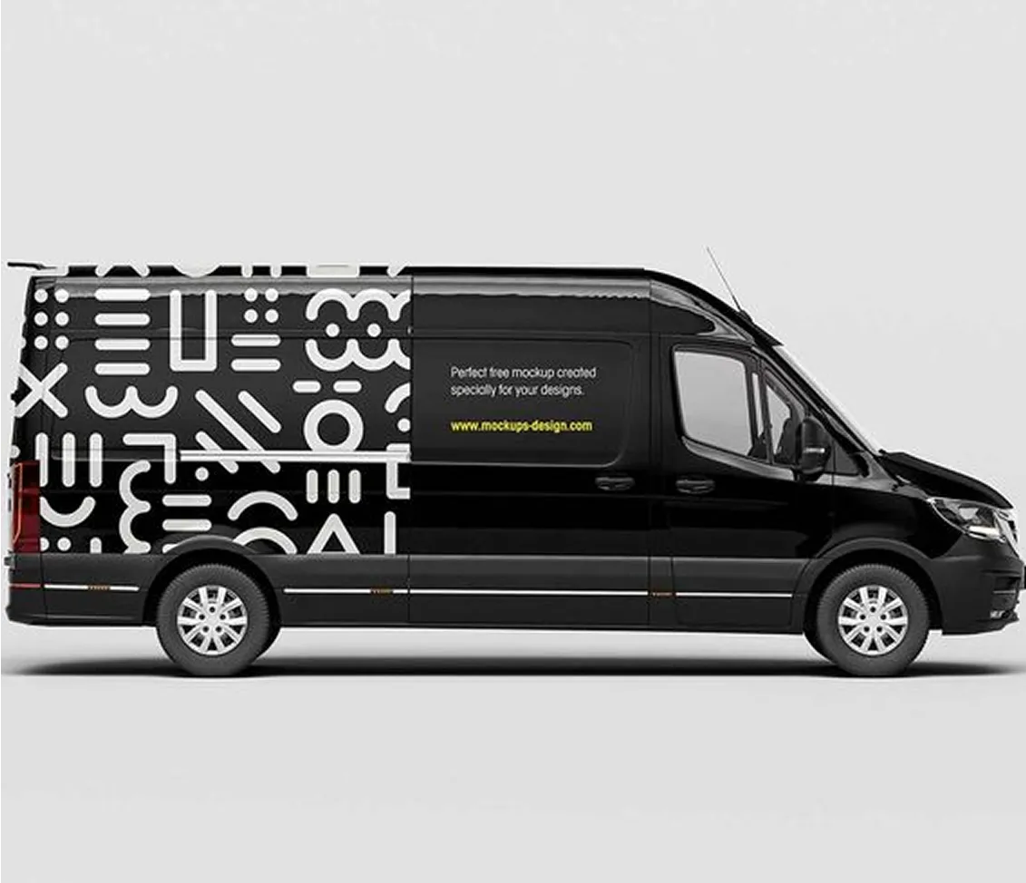 Vehicle branding and graphic wrapping by DAC, a reliable advertising company in Qatar for mobile advertising solutions